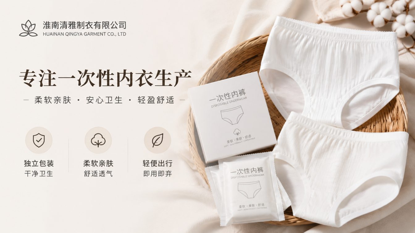 常州为多渠道提供日抛内衣方案
